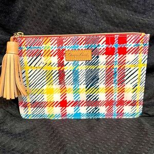 Dooney & Bourke - Plaid Clutch with Tassel